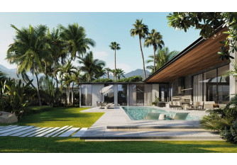 Роскошная вилла модерн с 4 спальнями и собственным бассейном в Sunti Residence, Банг Тао, Пхукет