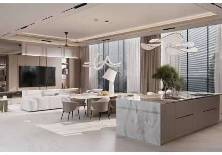Роскошная вилла с бассейном, 5 спальнями и площадью 375 кв. м в Sunti Residence, Банг Тао, Пхукет